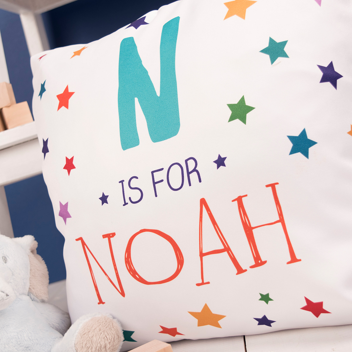 Personalised Initial & Name Cushion