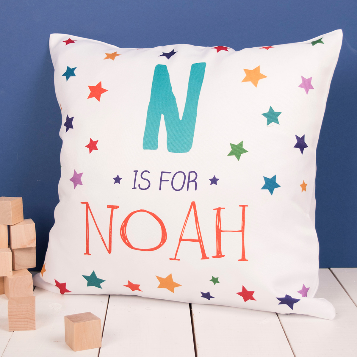 Personalised Initial & Name Cushion