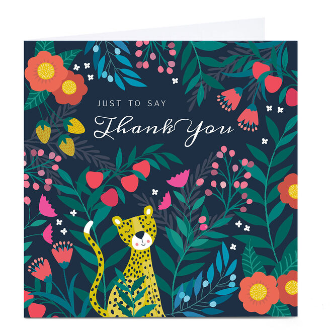 Personalised Klara Hawkins Thank You Card - Just To Say 