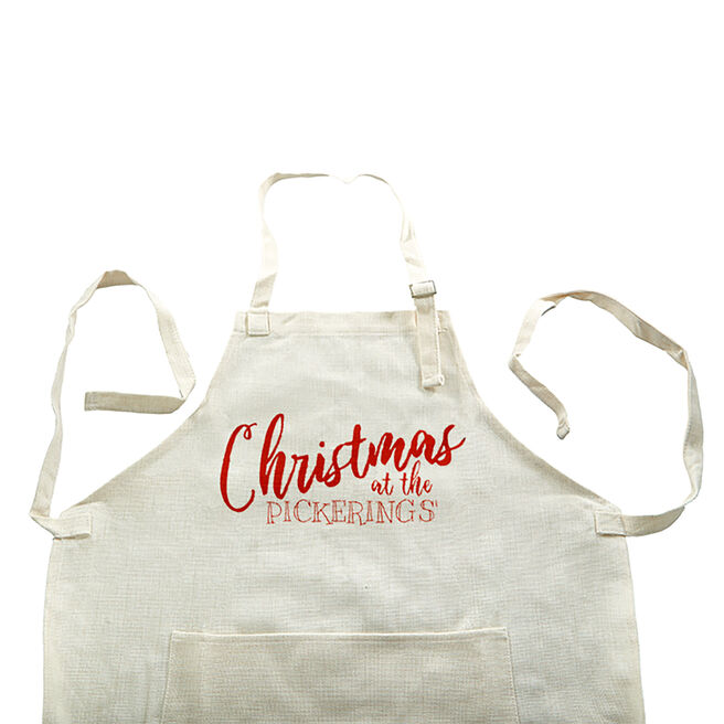 Personalised Apron - Christmas At The