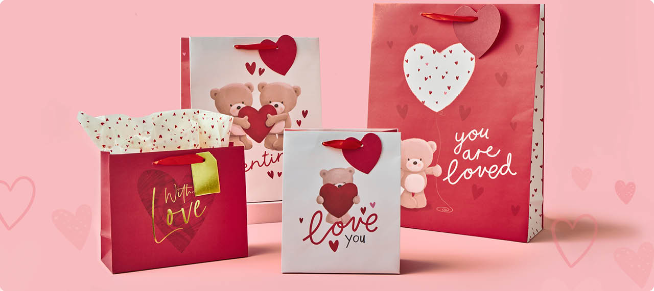 Valentine's gift wrap