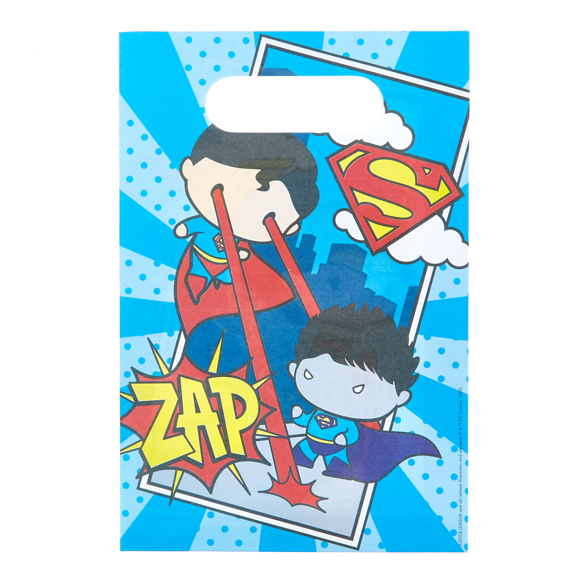 Justice League Party Tableware & Decorations Bundle - 16 Guests