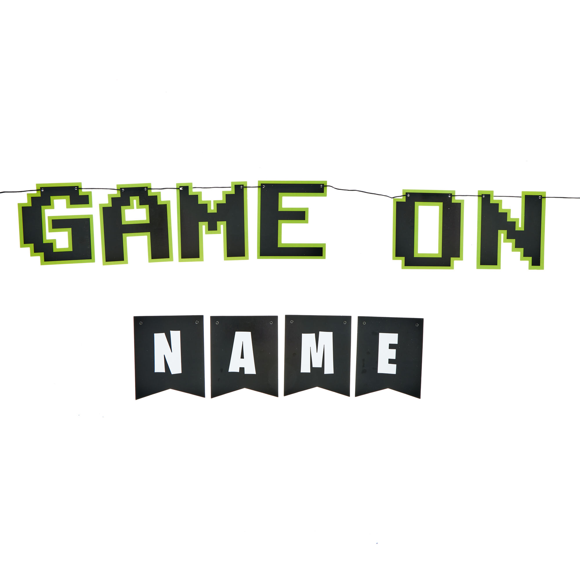 Game On Party Tableware & Decorations Bundle - 8 Guests