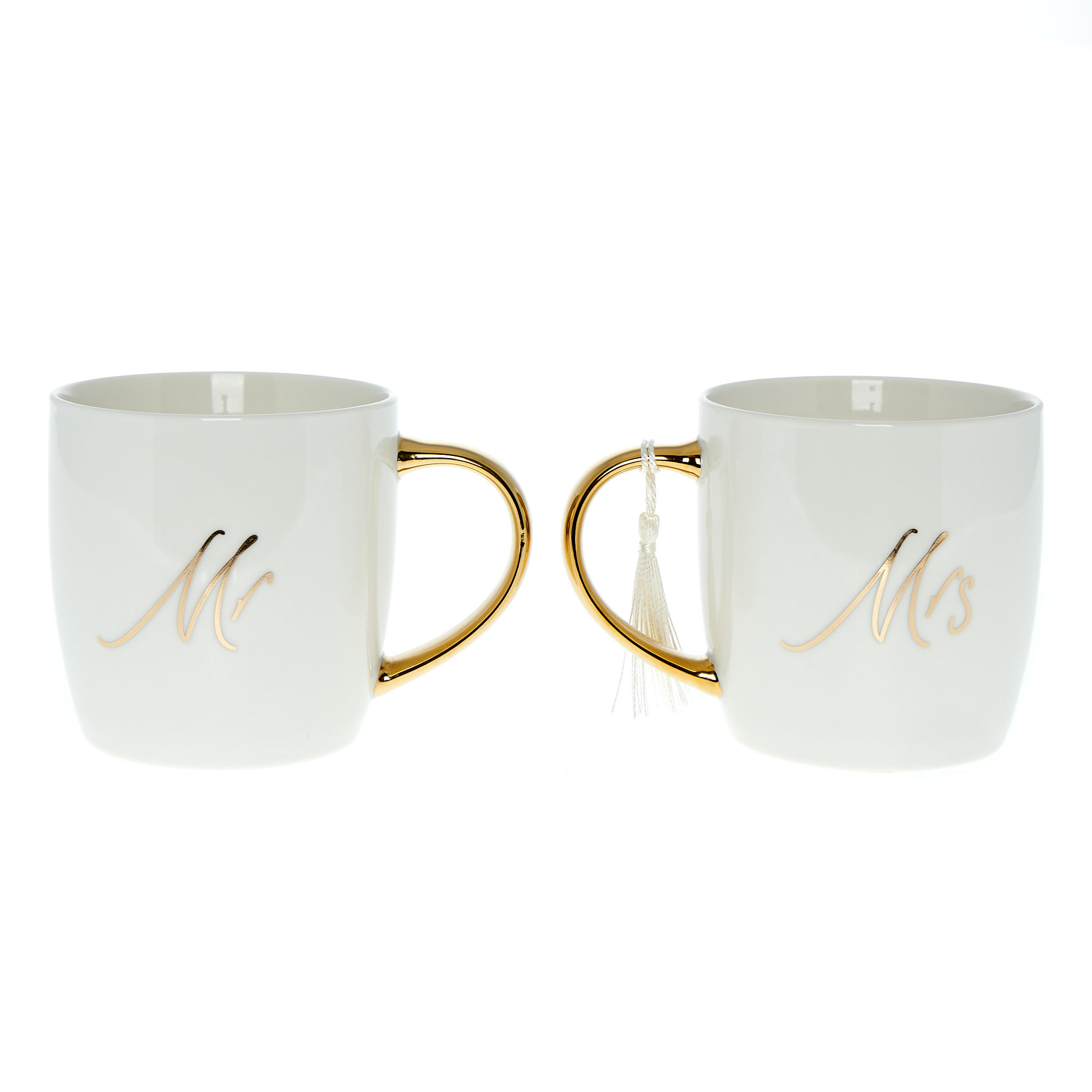 Mr & Mrs Twin Mug Boxed Gift Set