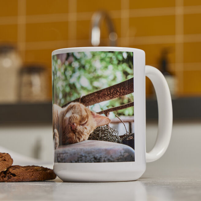 15oz Ceramic Full Photo Mug