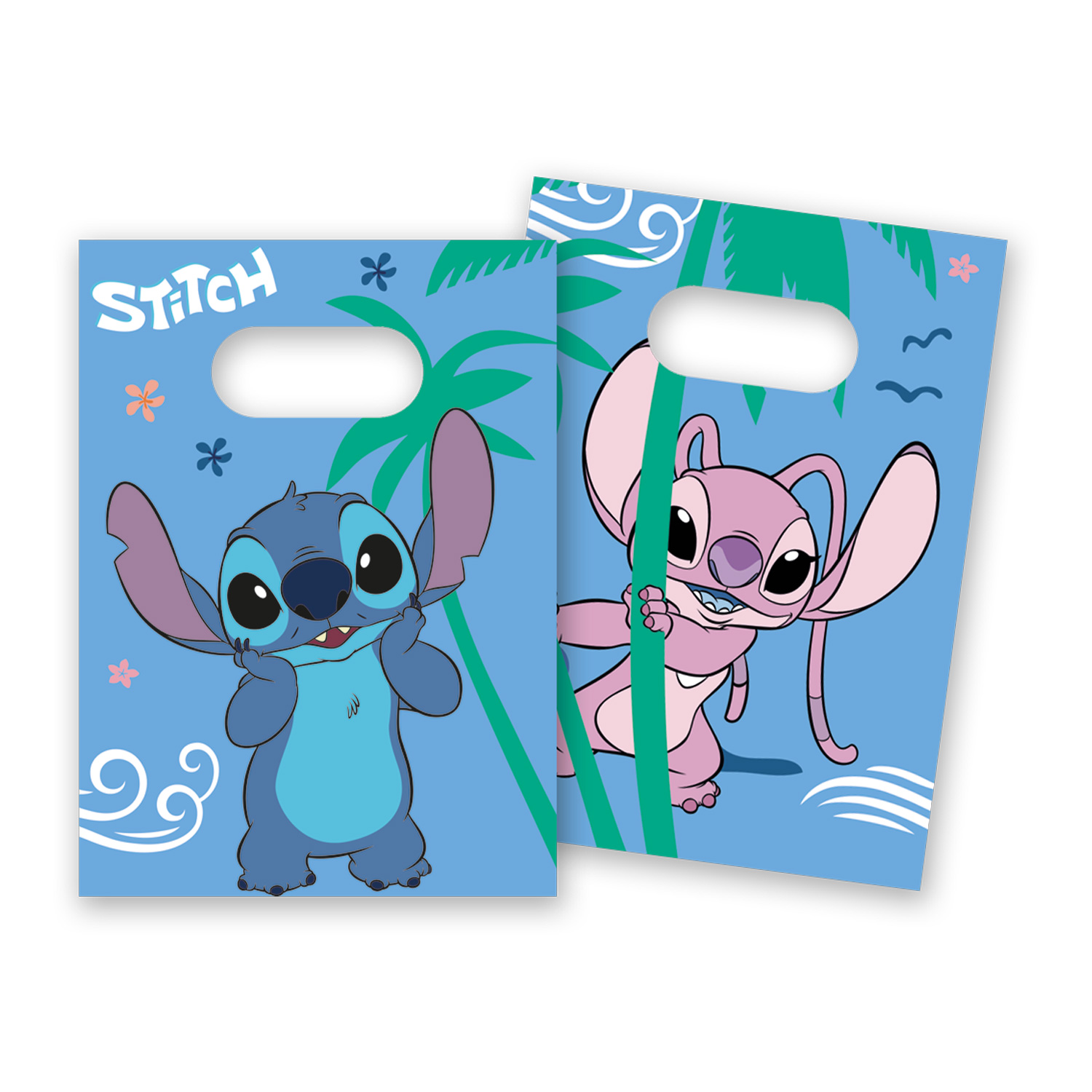 Disney Stitch Party Tableware & Decorations Bundle - 16 Guests