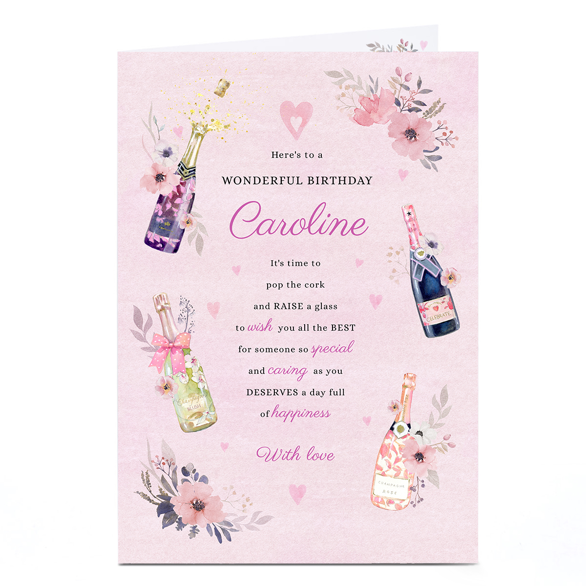 Personalised Birthday Card - Wonderful Birthday 