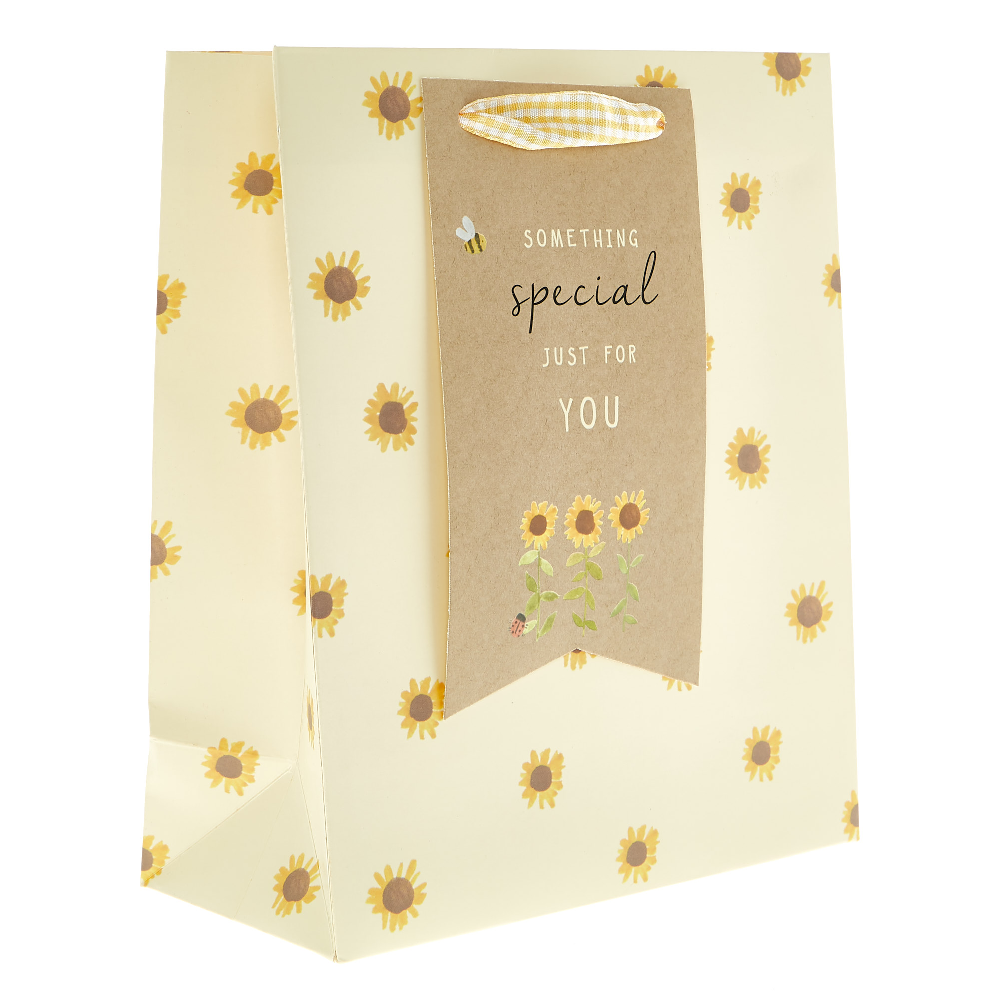 Medium Portrait Gift Bag - Sunflower Something Special 