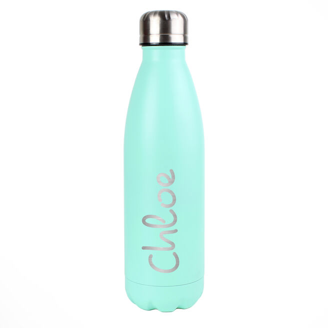 Personalised Mint Green Metal Insulated Drinks Bottle | Card Factory