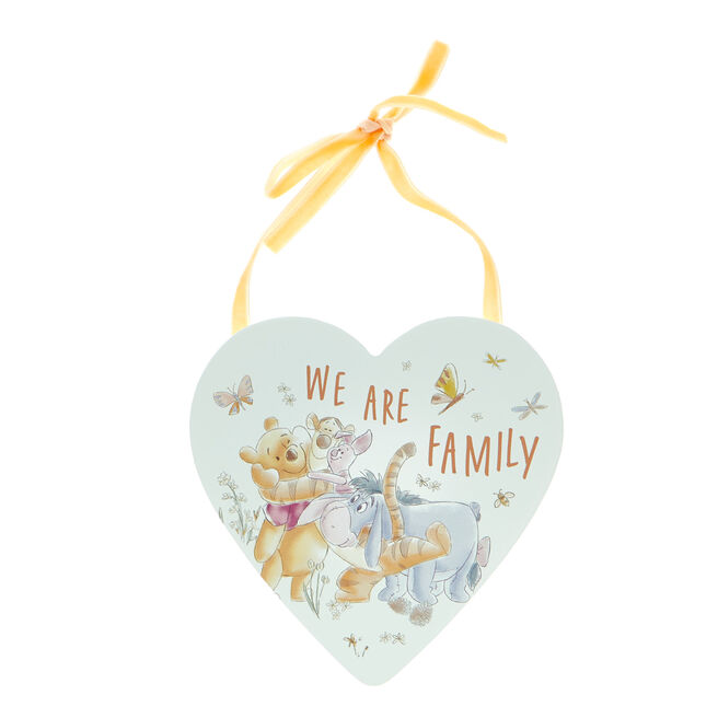 Disney Winnie The Pooh Family Plaque