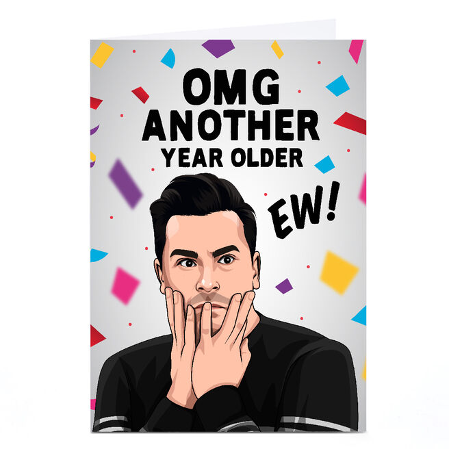 Personalised All Things Banter Birthday Card - Ew David