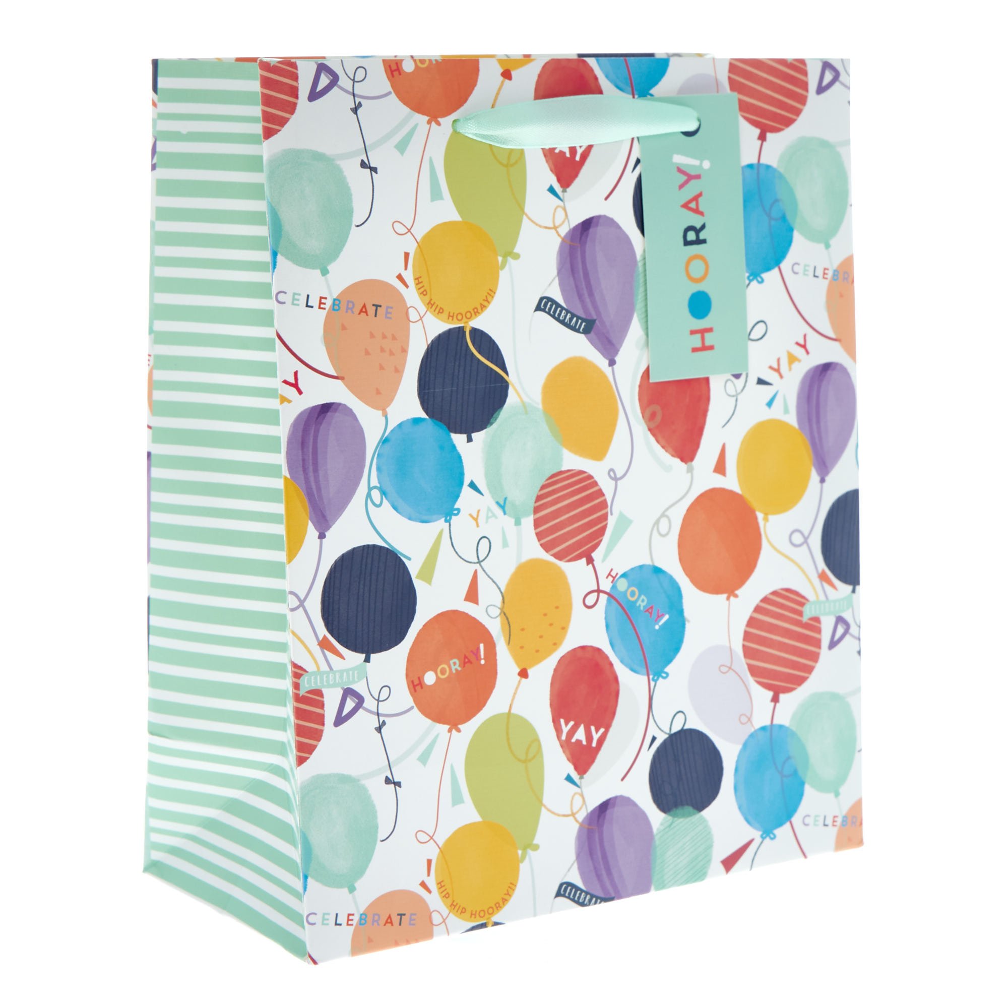 Hooray Balloons Medium Portrait Gift Bag