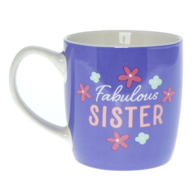 Fabulous Sister Floral Mug in a Box