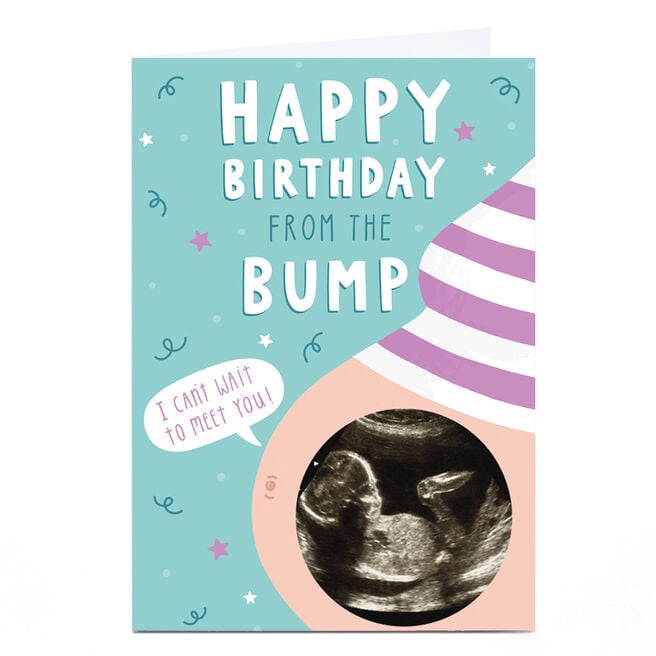 Photo Jess Moorhouse Birthday Card - From The Bump