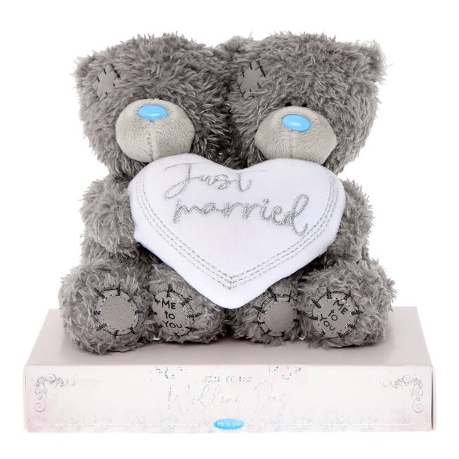 Tatty Teddy Just Married Duo Plush