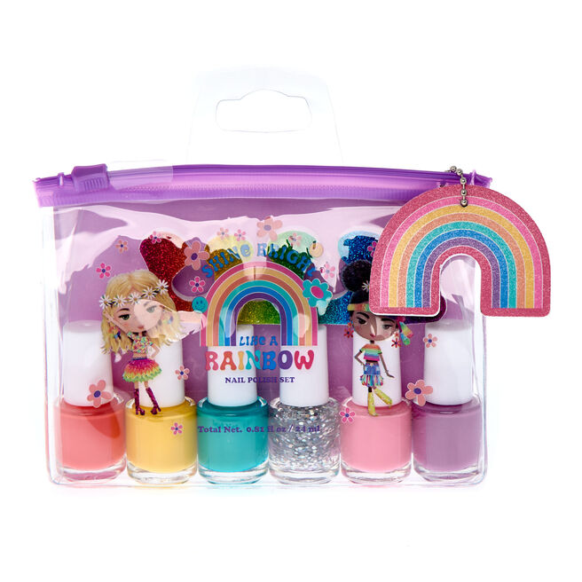 Shine Bright Like A Rainbow Nail Polish Set