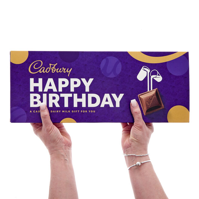 Cadbury Dairy Milk Happy Birthday Bar 850g