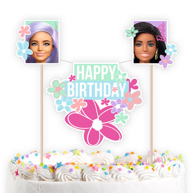 Barbie Sweet Life Cake Bunting