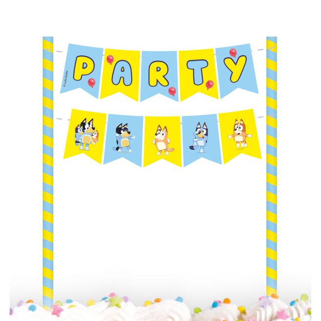 Bluey Cake Bunting