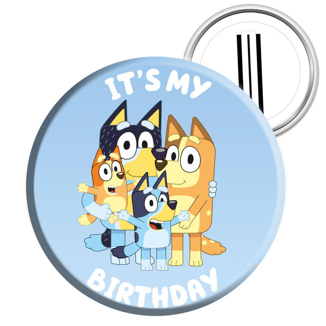 Bluey It's My Birthday Badge