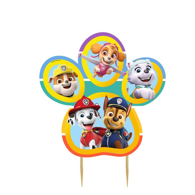 Paw Patrol Birthday Cake Candle