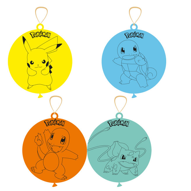 Pokemon Punch Balloons - Pack of 4