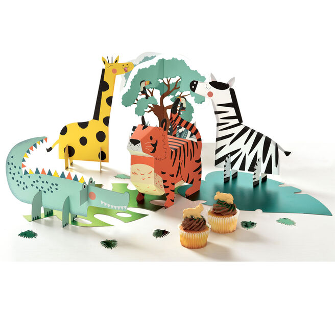 Get Wild Table Centrepiece Decoration Kit