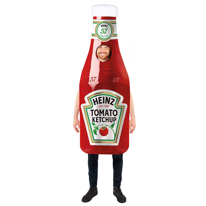 Adult Heinz Ketchup Fancy Dress Costume